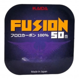 Леска Kaida FUSION прозрачная 50м 0,51мм FluoroCarbon 100%