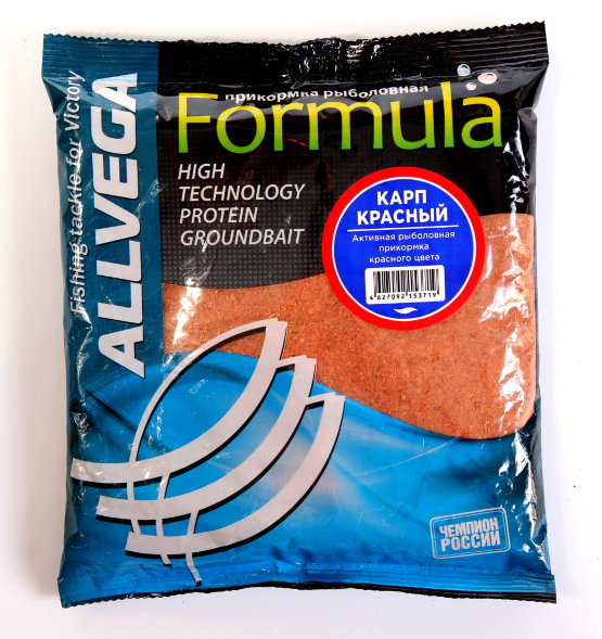 Прикормка ALLVEGA Formula Red Carp красный карп 500г