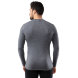 Футболка муж. Norveg Soft с длин.рукавом, цвет серый меланж, разм S