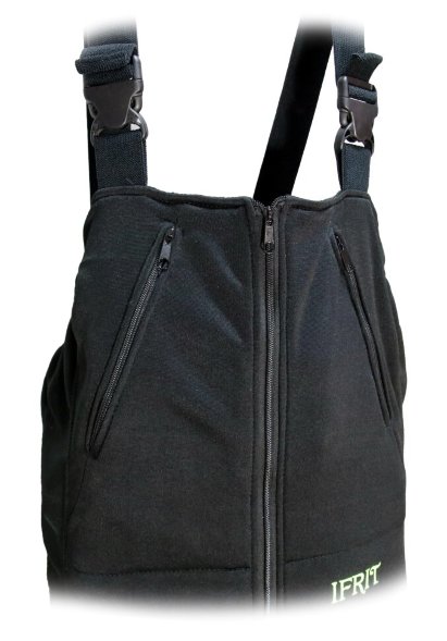 Полукомбинезон Elemental Paladin флис черный, 182-188 р.48-50