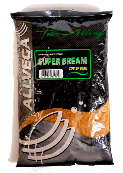 Прикормка ALLVEGA Super Bream супер лещ 1кг