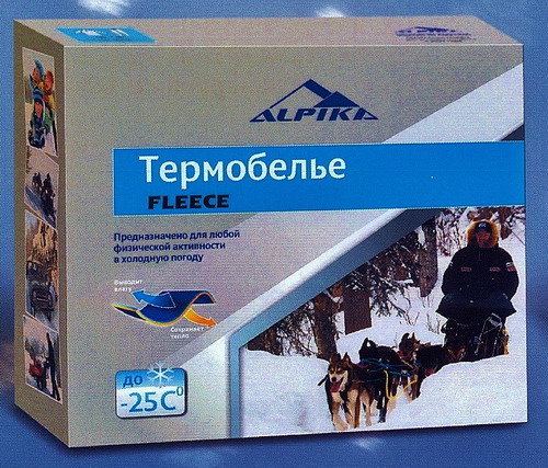 Термобелье ALPIKA Fleece р.56