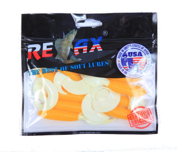 Твистер RELAX Twister 5 цвет TS054 в упаковке 10 шт, цена не за упаковку, за 1 шт.