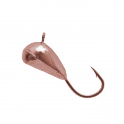 Мормышка вольфрамовая Lumicom Лещевая Ф6 медь