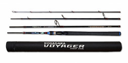 Спиннинг VOYAGER 4Pro 2.70 / 5-28гр. Тубус 4 секции Kosadaka