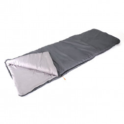 Спальный мешок-одеяло СЛЕДОПЫТ - Camp, 200х75 см., до 0С, 3х слойный, цв.темно-серый