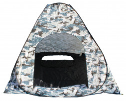 Палатка CONDOR, автомат, зимняя 2,0 Х 2,0 X 1,7 м, КМФ бел, утепл, пол расстёгивается, трехслойная