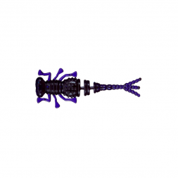 Мягкая приманка Brown Perch Kurva Фиолетовый UV 35мм 0,25гр цвет 015 22 шт