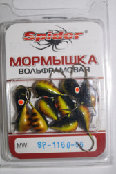 Мормышка W Spider Капля с ушком краш. MW-SP-1160-56, цена за 1 шт.