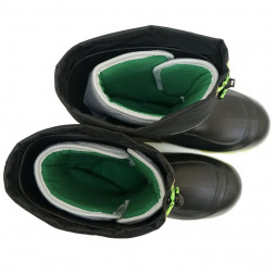 Сапоги KAURY President ЭВА 950-65/1 PW с манжет. утепл. черно-зеленые р.47-48