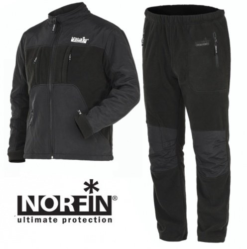 Костюм Norfin Polar Line 2 флис Gray р.XL