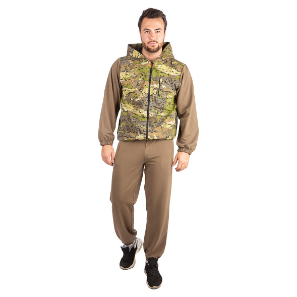 Костюм Huntsman летний Лайт цв. Кобра/Хаки, тк. Трикотаж Р-р: 52-54, Рост: 182