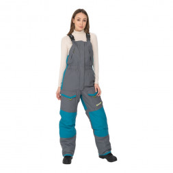 Костюм зимний Siberia Lady жен. бирюза/серый тк. Breathable р.44-46/170-176 Huntsman