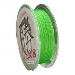 Леска плетеная SK-71 X8 150м/0.16мм 10.00кг #1.0-22Lb цв. зеленый