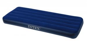 Кровать Intex Classic Downy 76*191*22см флок, синий 68950