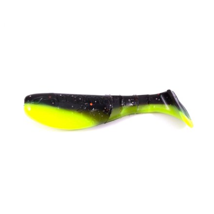 Виброхвост YAMAN PRO Boost Up, р.2,5 inch, цвет #32 - Black Red Flake/Chartreuse уп. 6 шт.