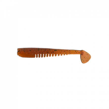 Мягкая приманка Brown Perch Bone minnow Машинное масло зеленая шуба UV 76мм 2,5гр цвет 011 8шт