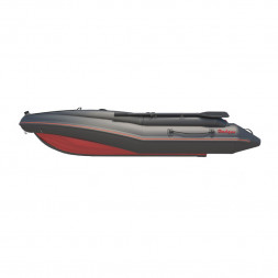 Лодка Badger ARL420 с штормовым бортов Черный/красный