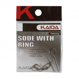 Крючки одинарные Kaida SODE размер 16