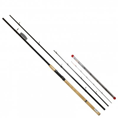 Фидер GrFish Aurora H Feeder 3,60m,35-110g,4-частник,3 хлыста-2,3,4 oz