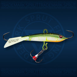 Балансир рыболовный для зимней рыбалки Sprut Tanpo №6 13г 55мм WOL-UV