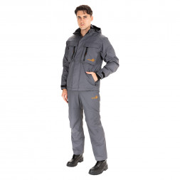 Костюм Huntsman д/с Торнадо цв. Серый, тк. Breathable Р-р: 52-54, Рост: 182