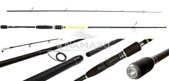 Спиннинг Namazu Pro Catch-Jack-X IM8, 2,4 м, тест 3-15 г