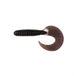 Мягкая приманка Brown Perch Lamprey Черный пепел 130мм 18,48гр цвет 016 2 шт