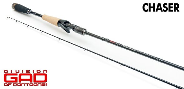 Кастинг GAD Pontoon21 Chaser, 236 см., 14.0-56.0 гр., 15-30 Lb, X-Fast